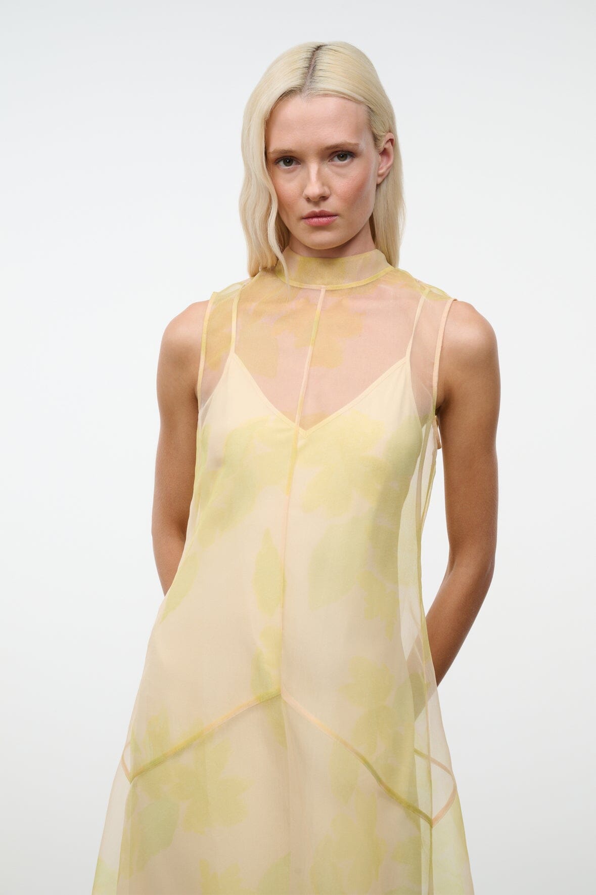 STAUD | Auden Dress Lemon Grove