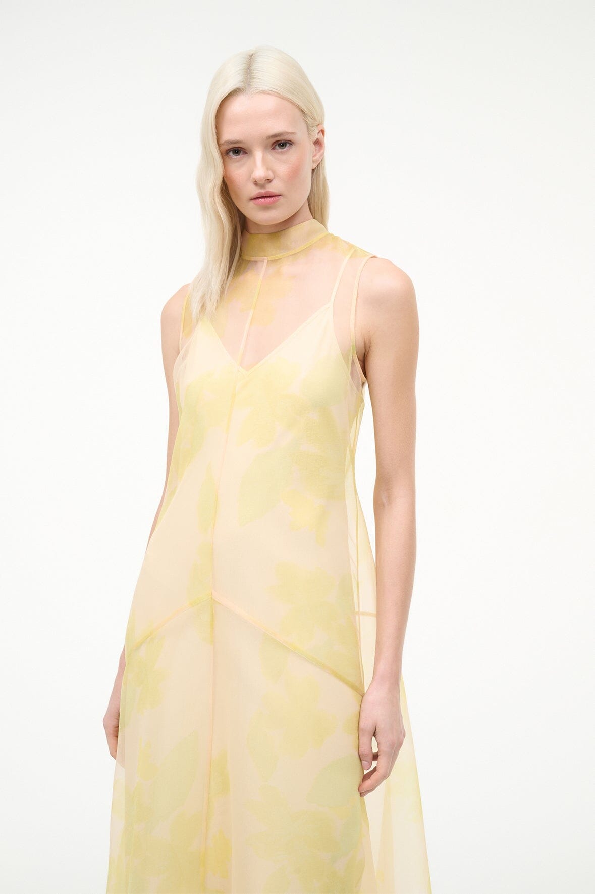 STAUD | Auden Dress Lemon Grove