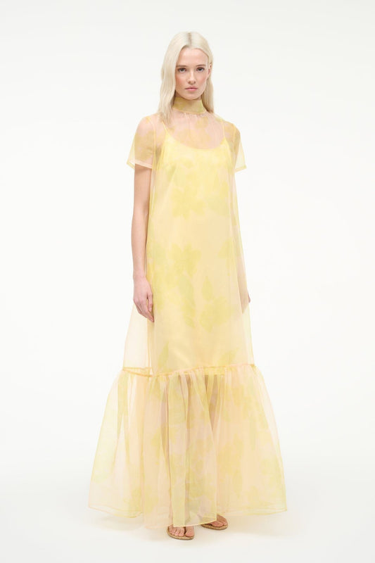 STAUD | Calluna Dress Lemon Grove