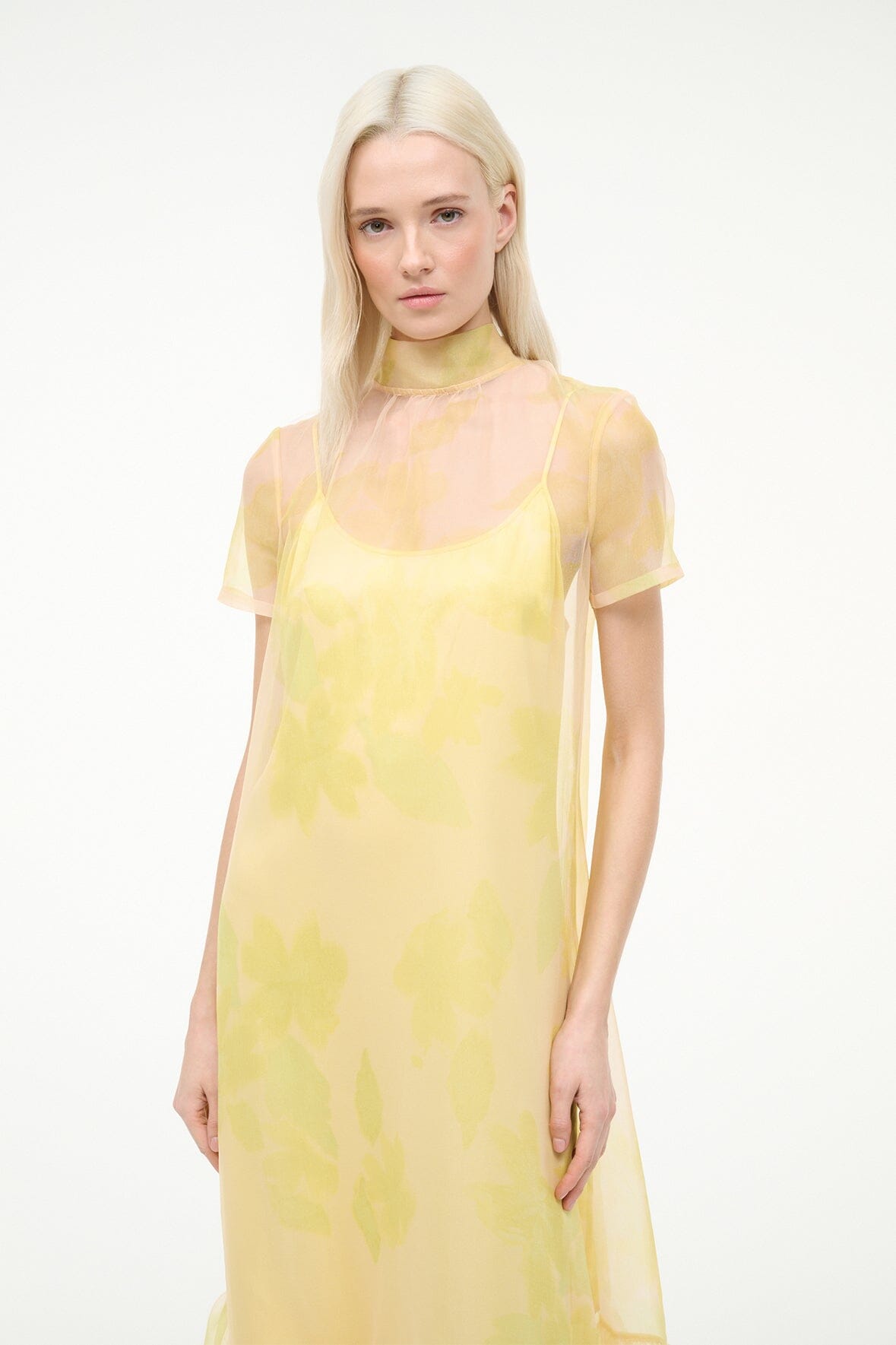 STAUD | Calluna Dress Lemon Grove