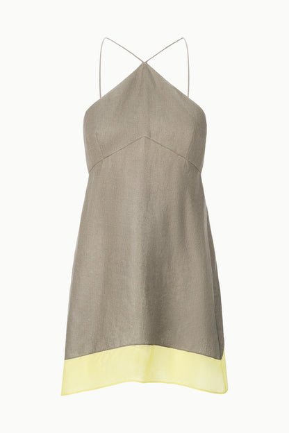 STAUD | Oro Linen Dress Palo Verde