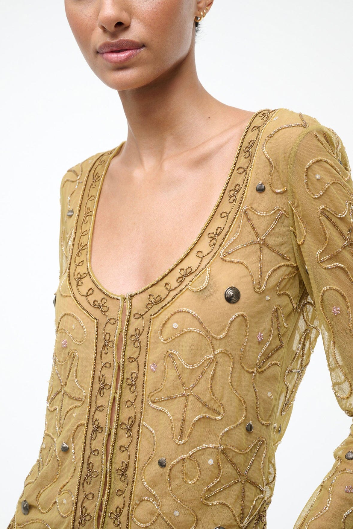 STAUD | Mila Top Sandbar