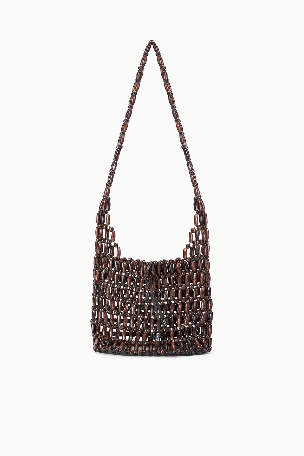 STAUD | Coronado Bag Wood Beads