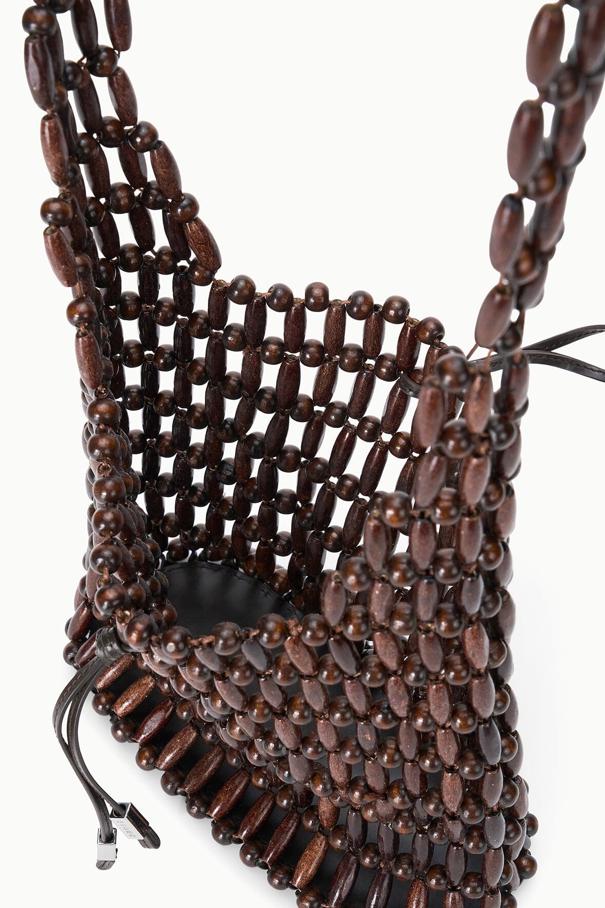 STAUD | Coronado Bag Wood Beads