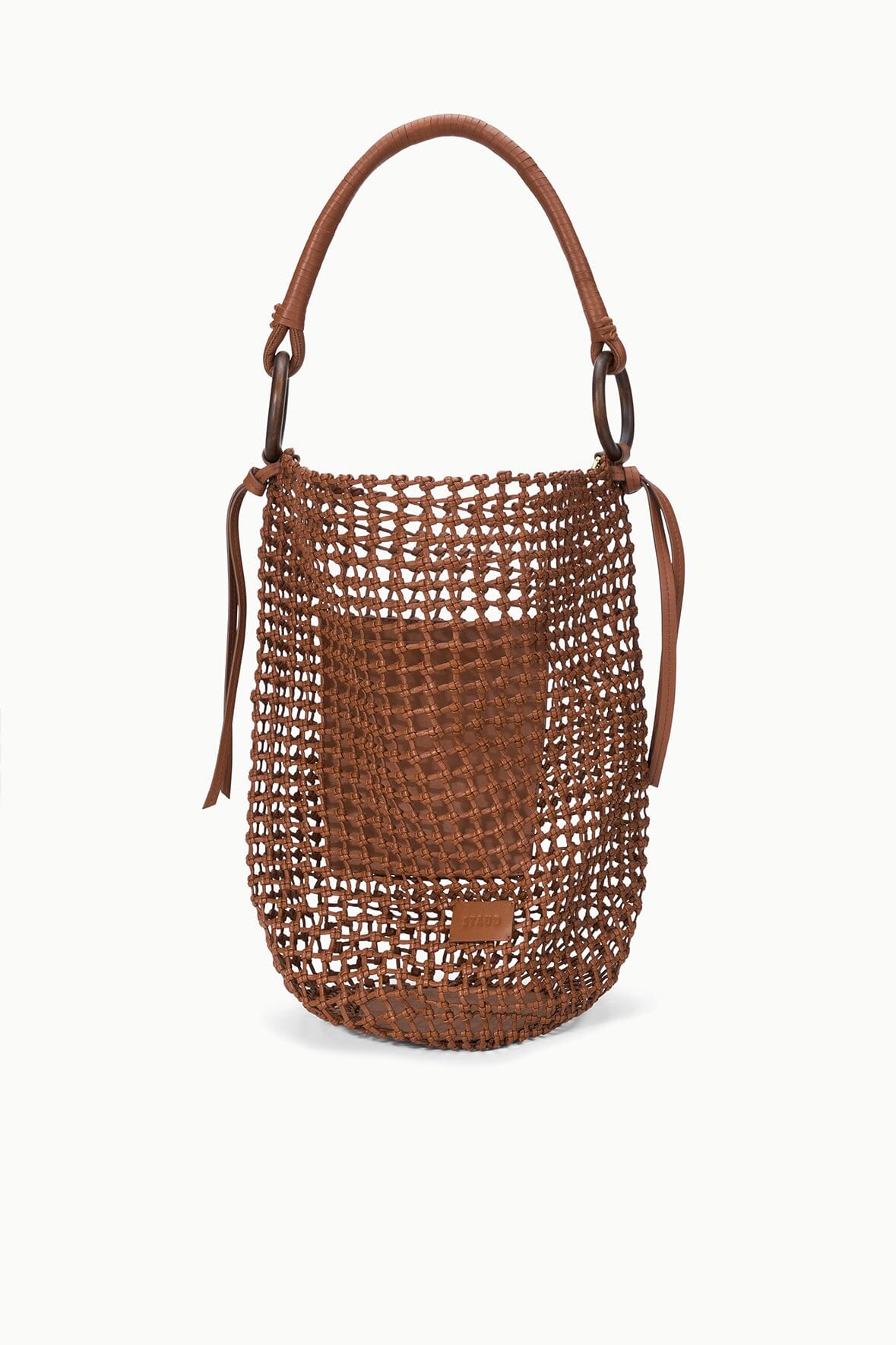STAUD | Del Mar Bucket Bag Tan