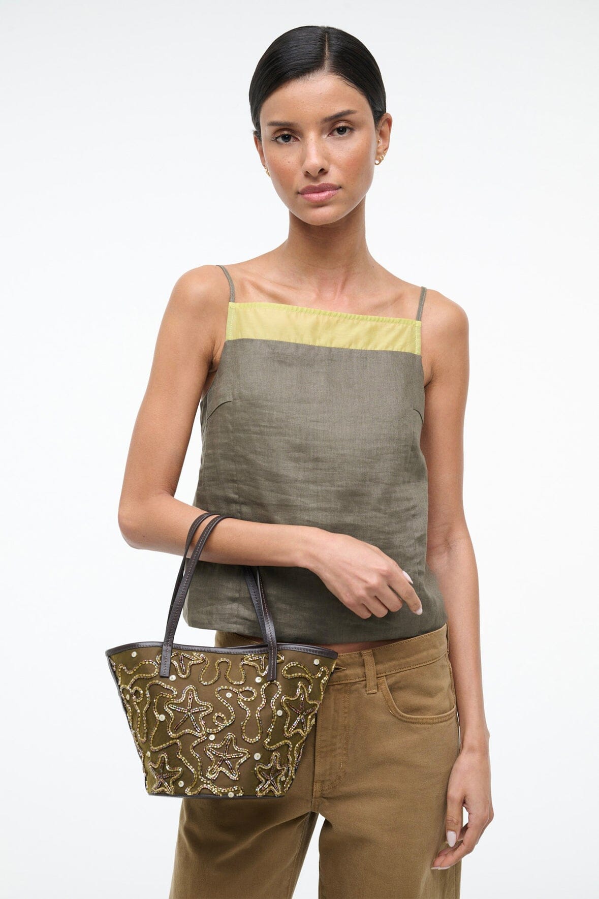 STAUD | Caro Bucket Bag Starfish