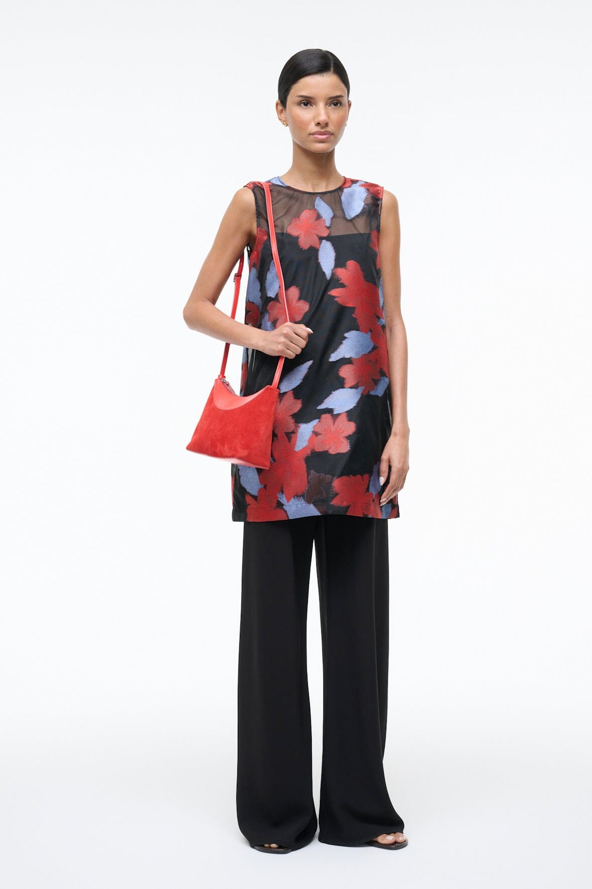 STAUD | Rowey Bag Red Rose