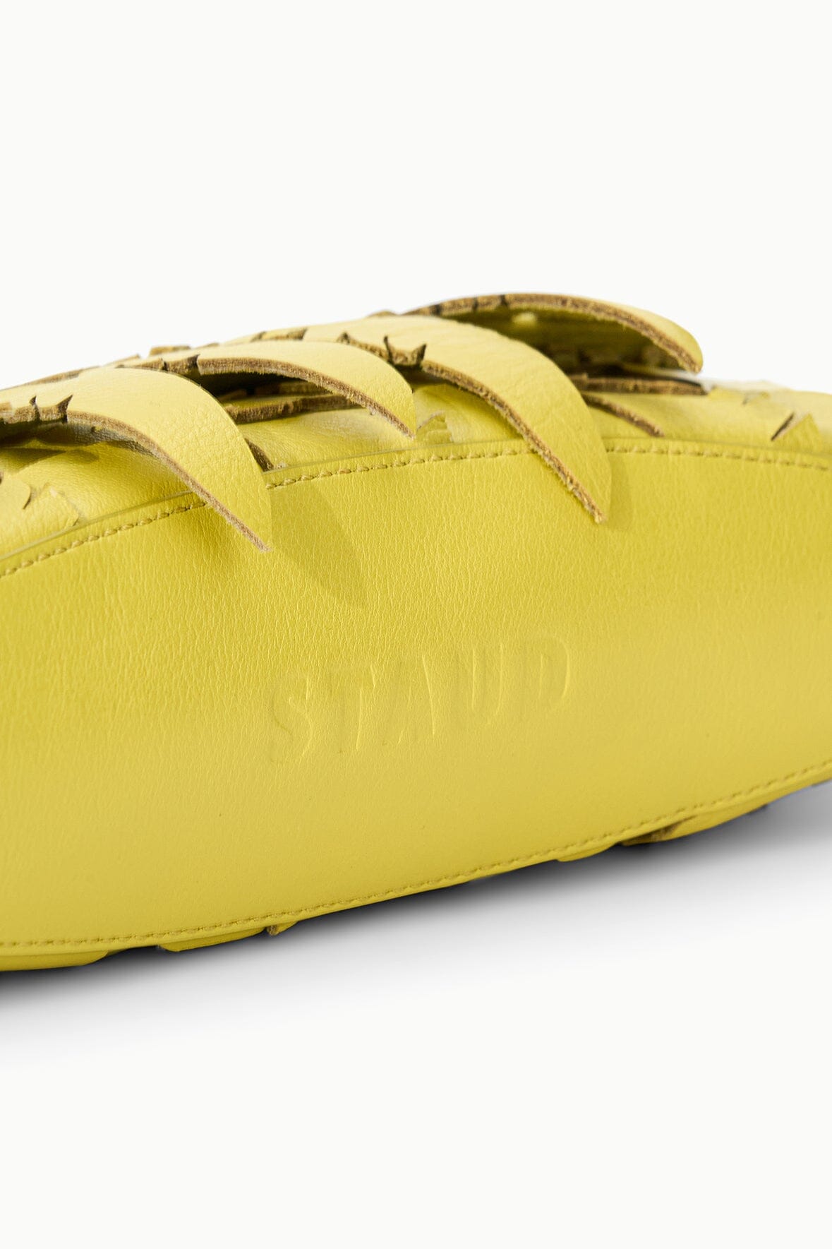 STAUD | Leaf Clutch Citron