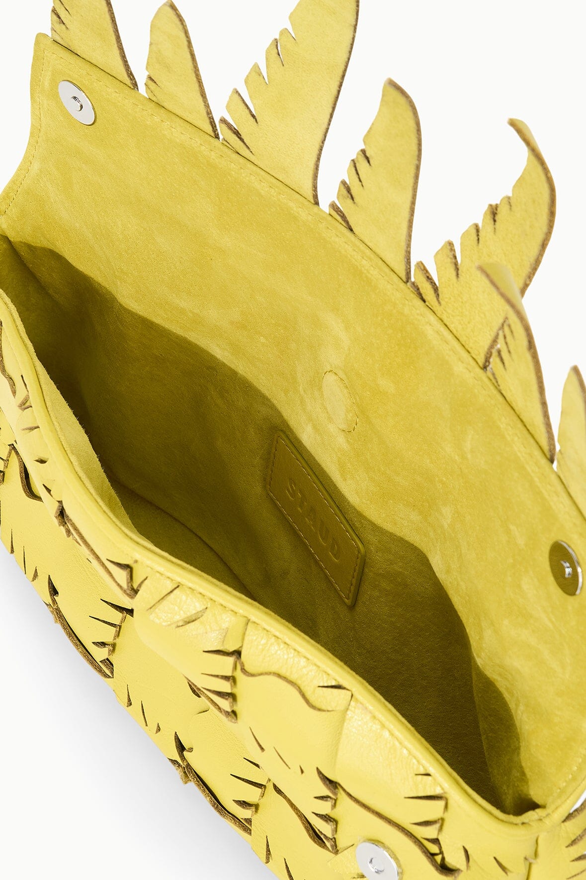 STAUD | Leaf Clutch Citron
