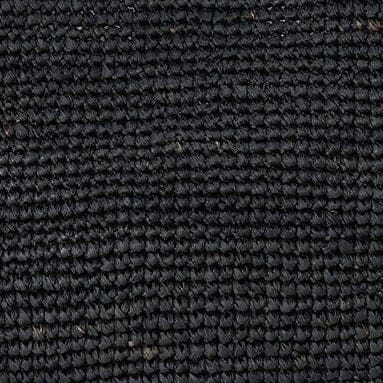 STAUD | Large Raffia Moon Tote Bag Black