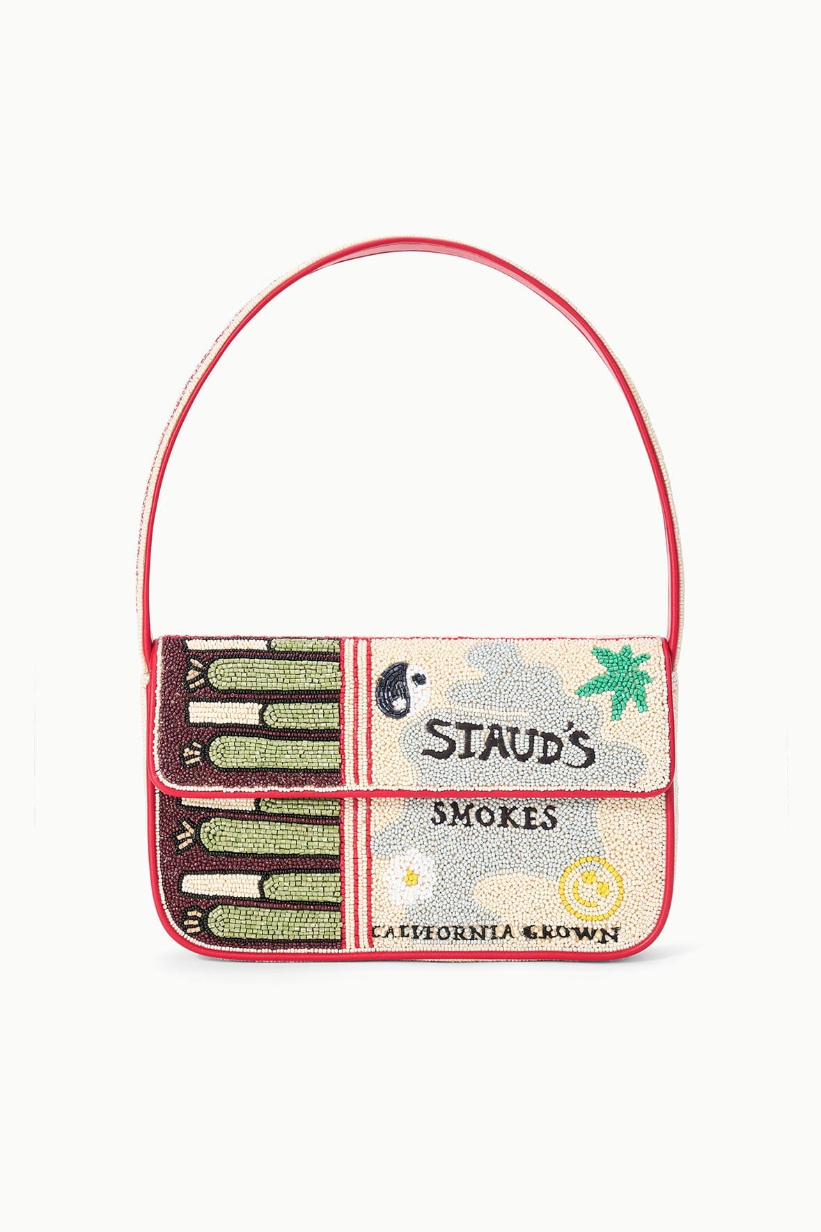 STAUD | Tommy Beaded Bag California Grown