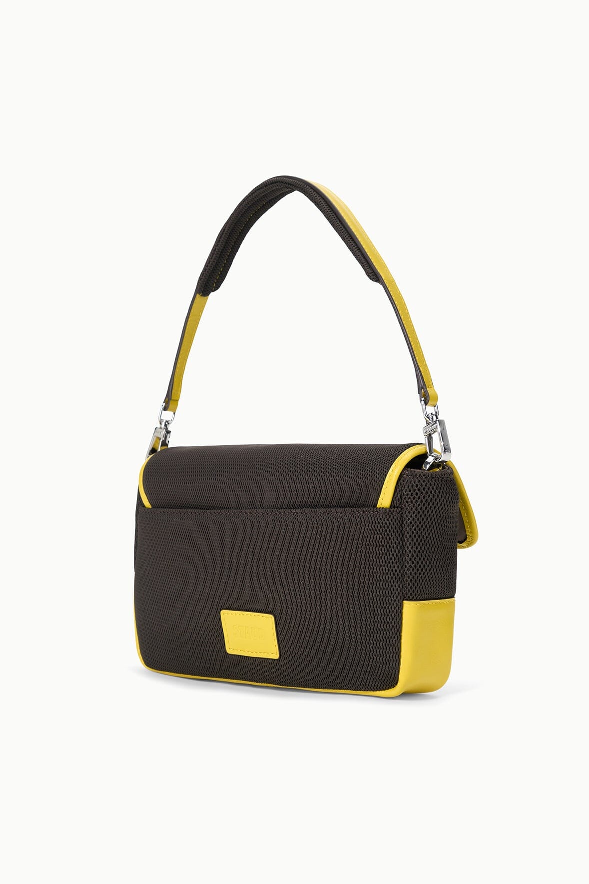 STAUD | Tony Shoulder Bag Espresso Lemon