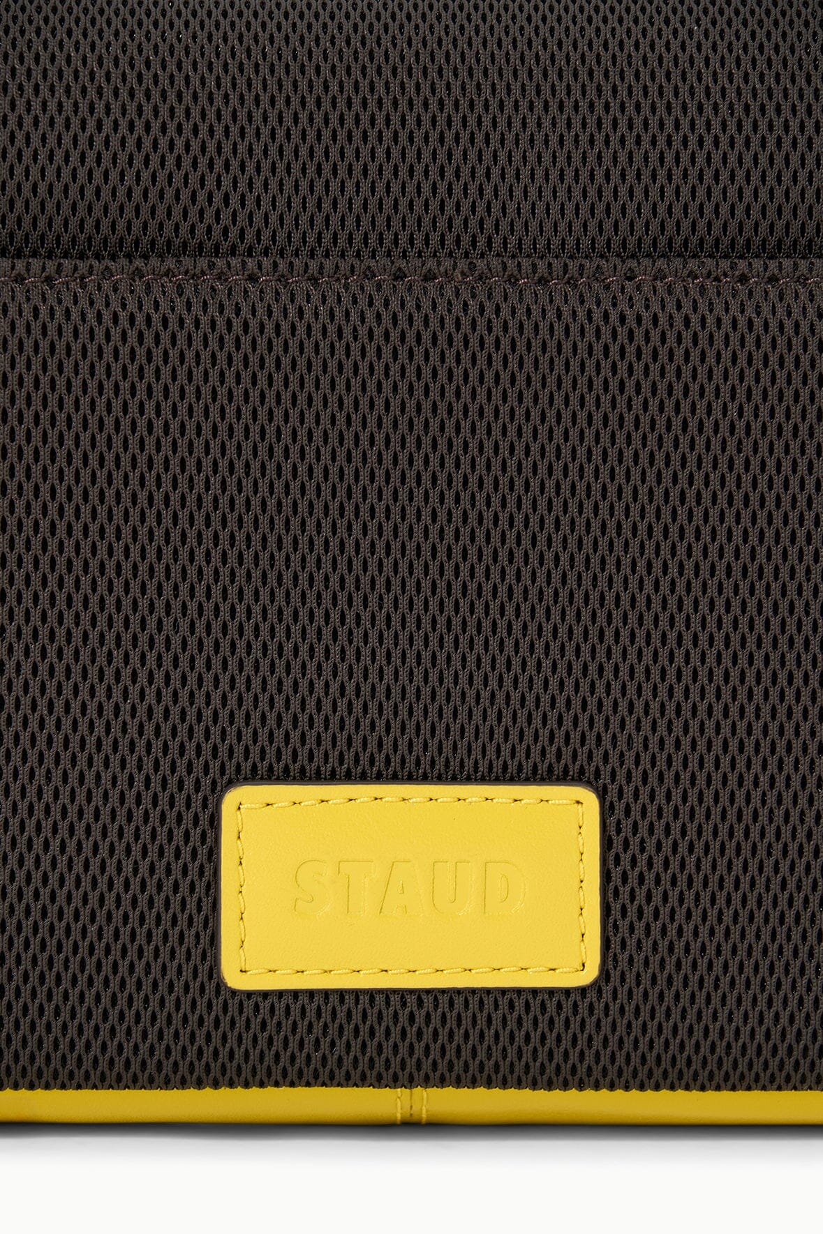 STAUD | Tony Shoulder Bag Espresso Lemon