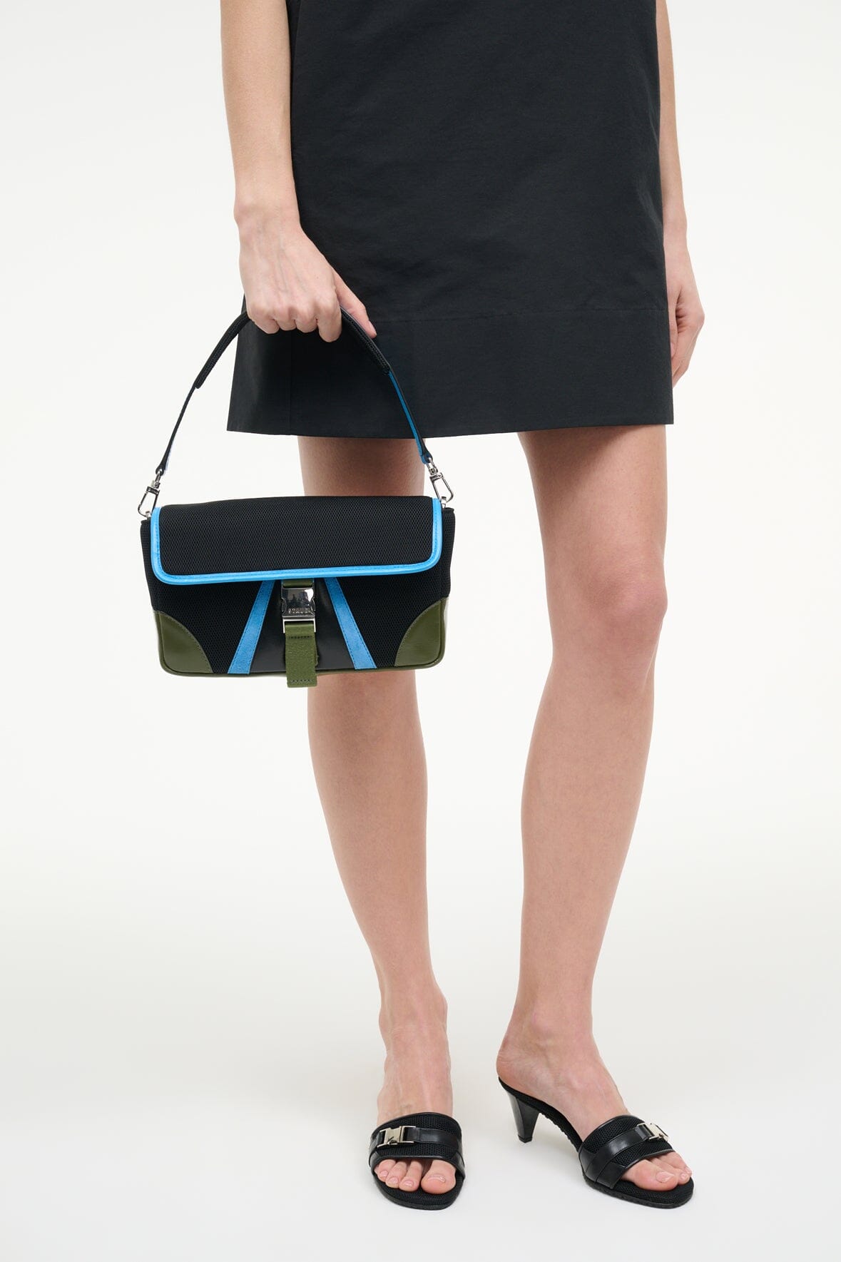STAUD | Tony Shoulder Bag Black Pool