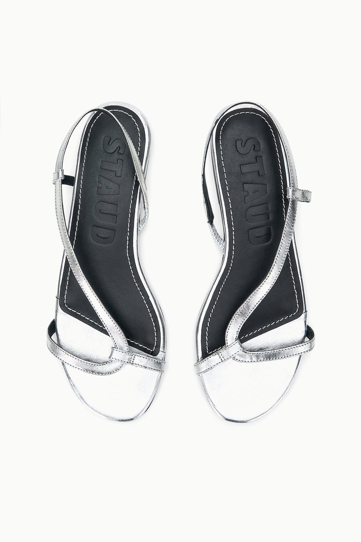 STAUD | Louden Sandal Silver