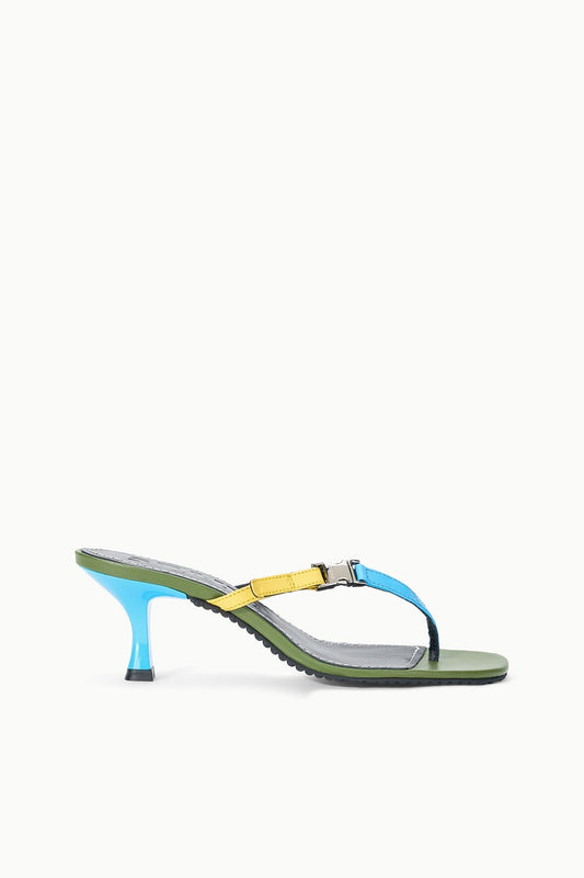 STAUD | Flynn Kitten Heel Fern Multi