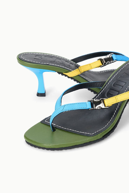 STAUD | Flynn Kitten Heel Fern Multi