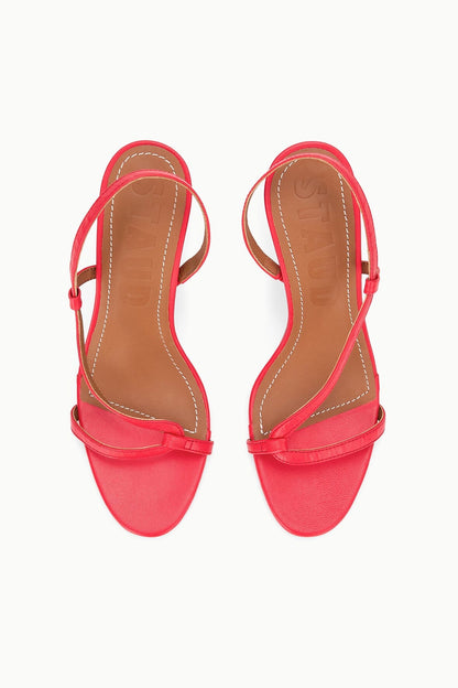 STAUD | Louden Heel Red Rose
