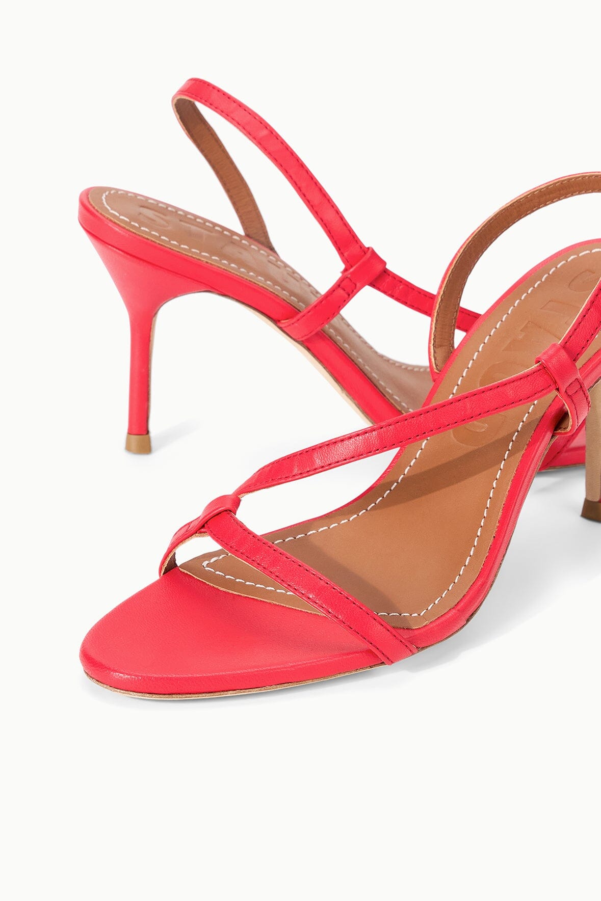 STAUD | Louden Heel Red Rose