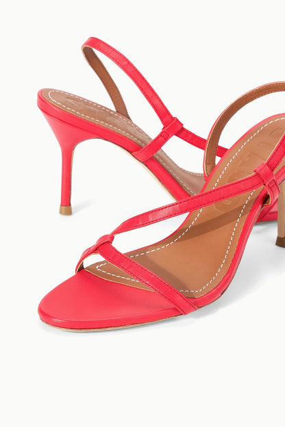 STAUD | Louden Heel Red Rose