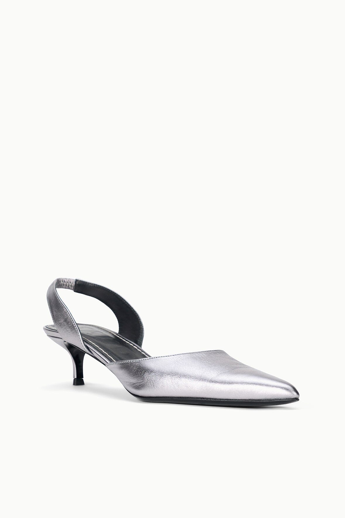 STAUD | Sebastian Slingback Pewter