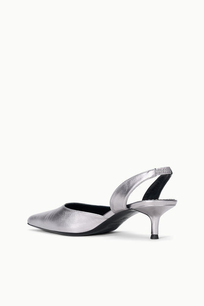 STAUD | Sebastian Slingback Pewter