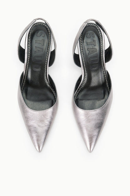 STAUD | Sebastian Slingback Pewter
