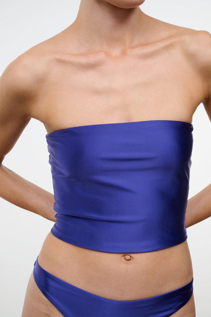 STAUD | Aiyo Tankini Top Cobalt