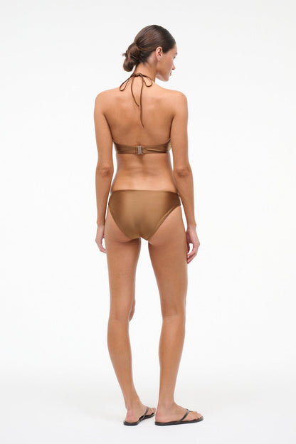 STAUD | Gemma Bikini Bottom Bronze