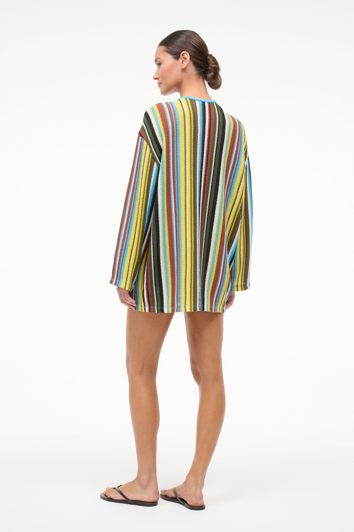 STAUD | Catalina Dress Skate Stripe