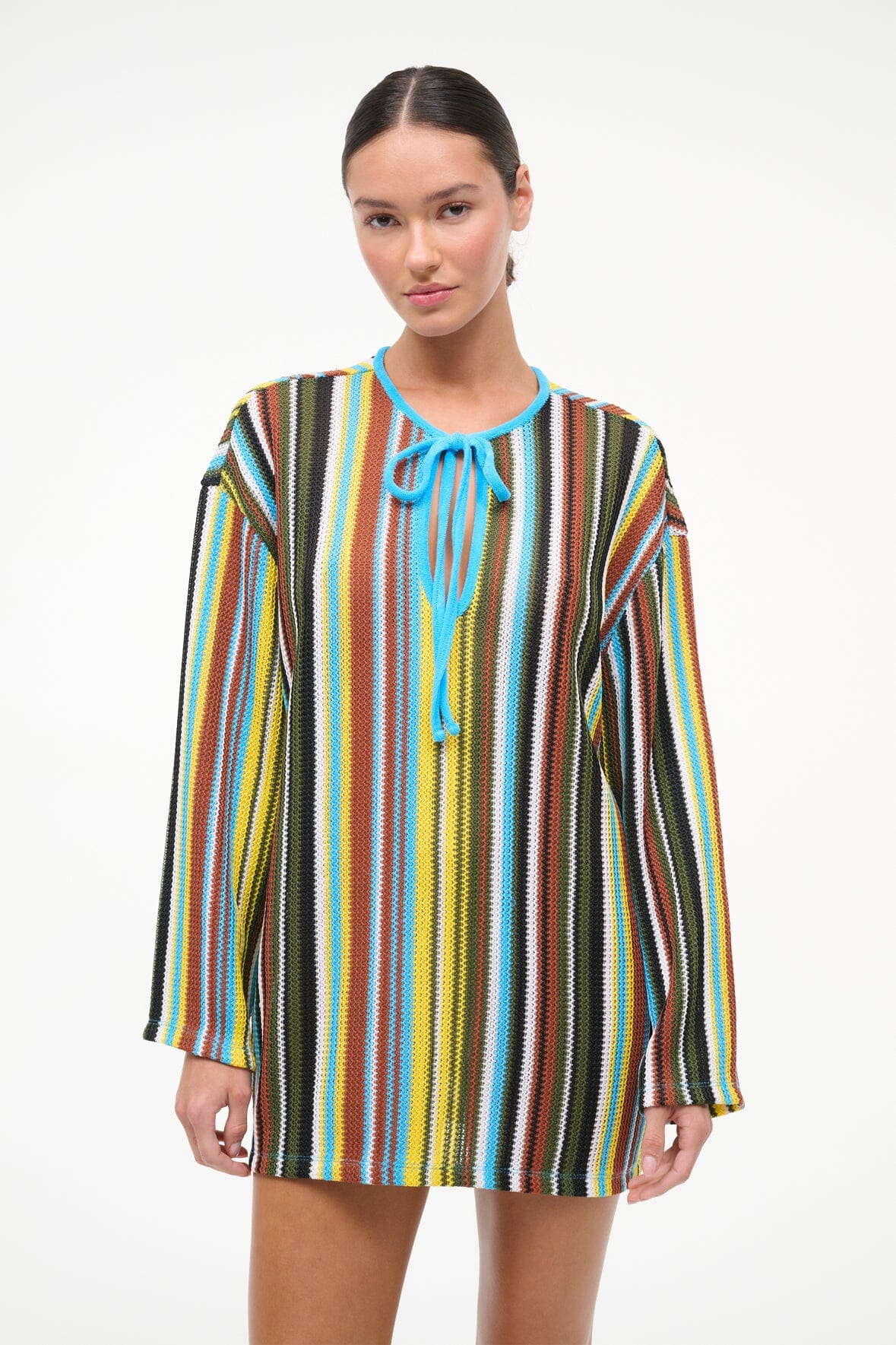 STAUD | Catalina Dress Skate Stripe