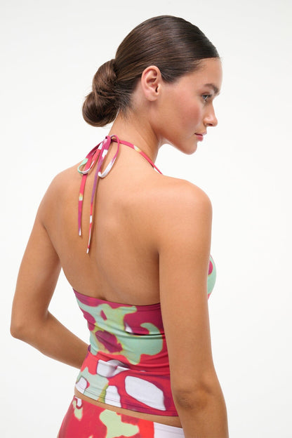 STAUD | Laird Tankini Top Red Zone