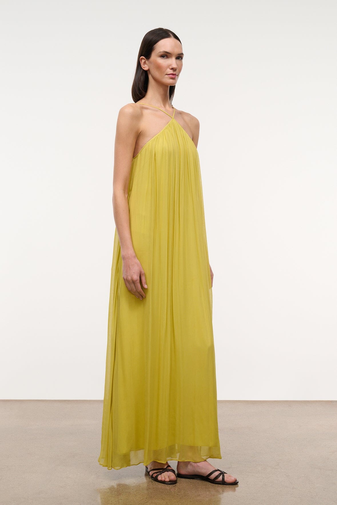 STAUD | Dasha Dress Citron