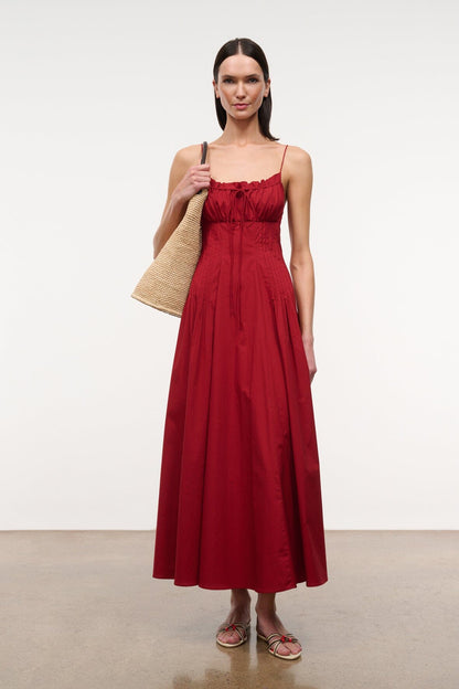 STAUD | Margi Dress Rouge