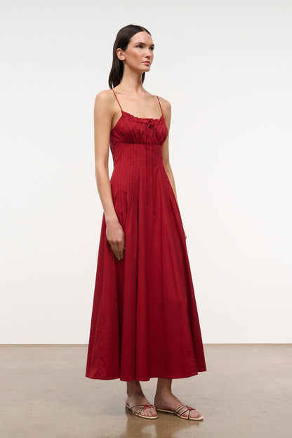 STAUD | Margi Dress Rouge