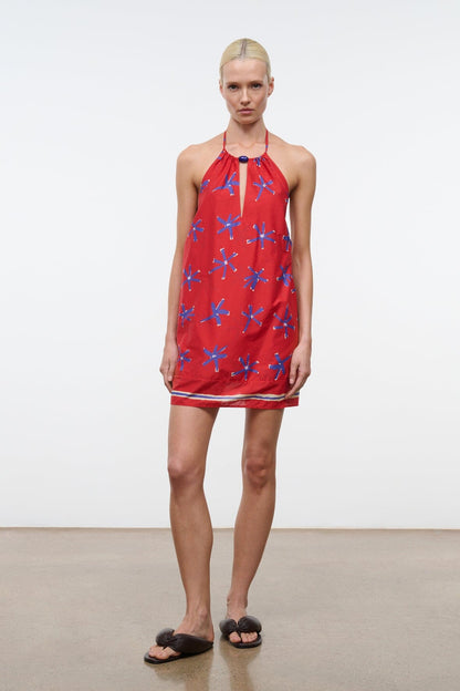 STAUD | Dani Dress Painted Foulard
