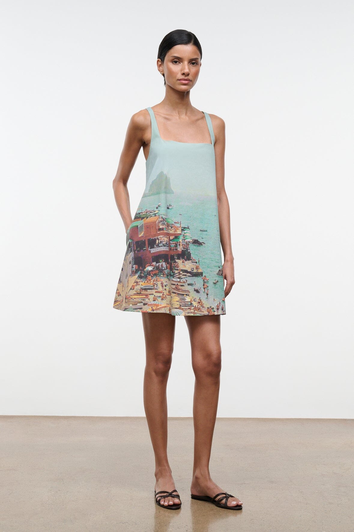 STAUD | Brio Dress Endless Summer
