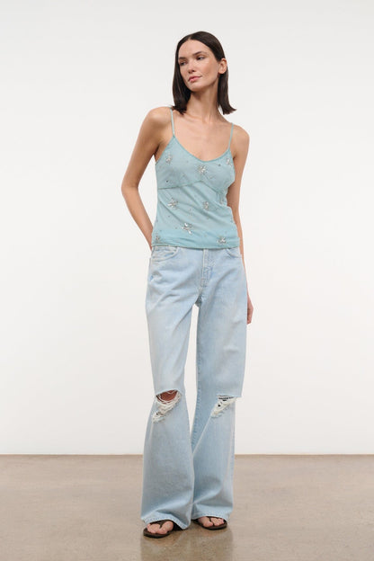 STAUD | Azzurra Top Lakeside