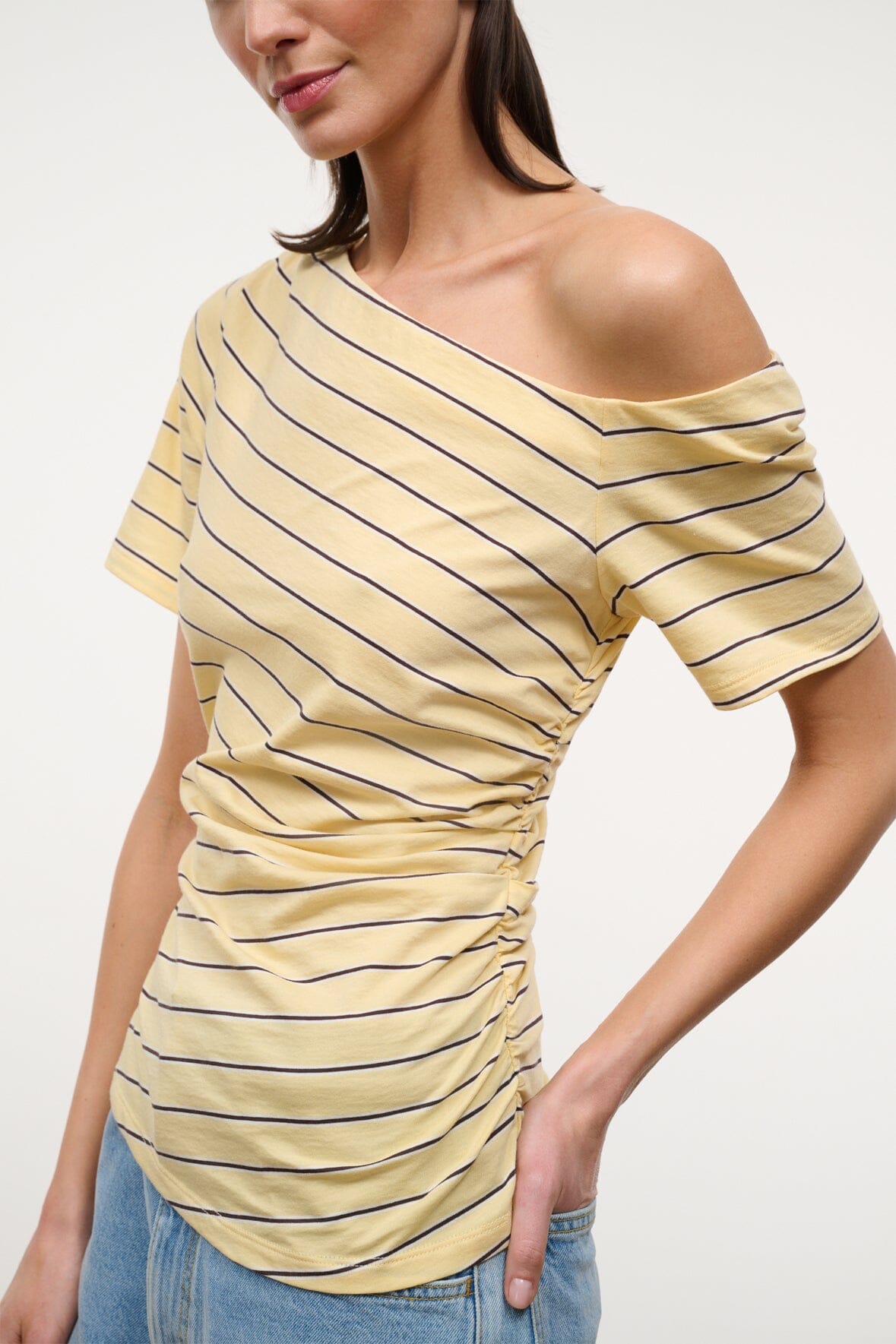 STAUD | Carine Top Monday Stripe