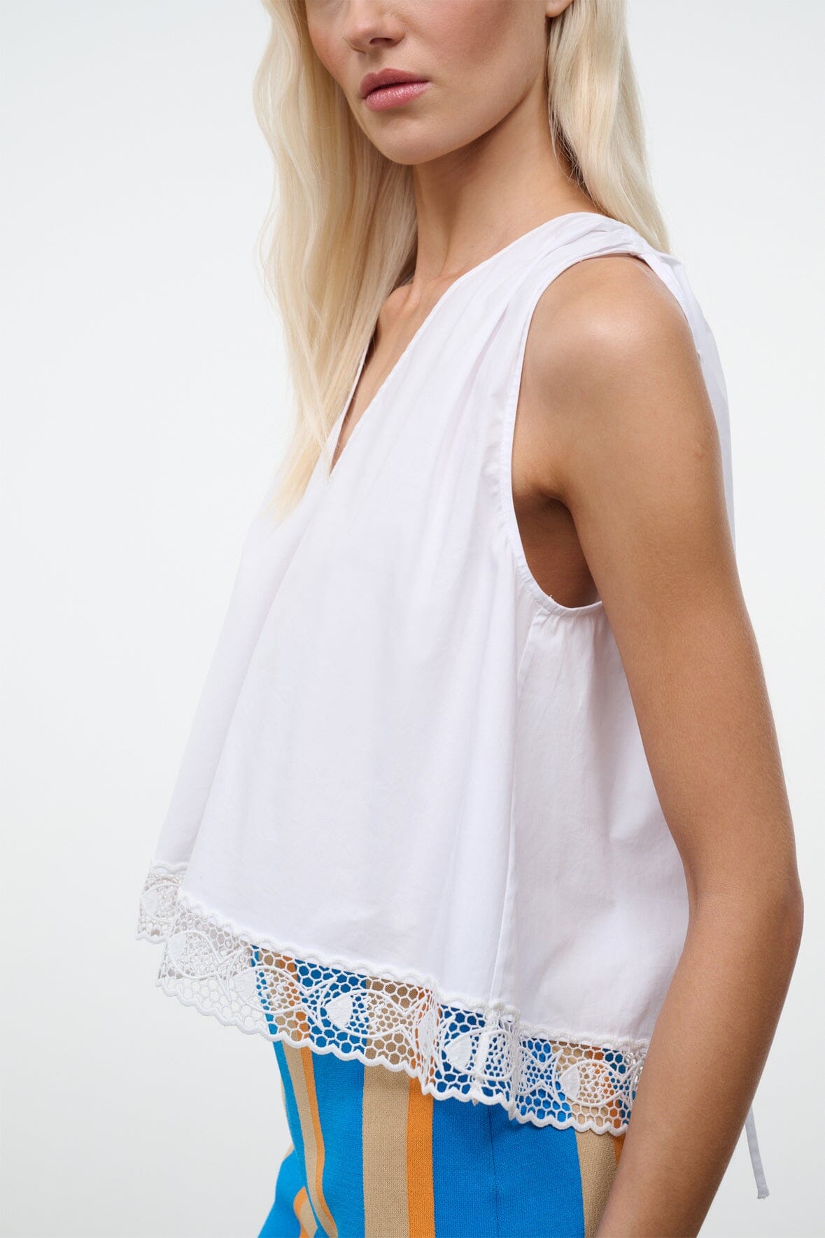 STAUD | Elena Top White