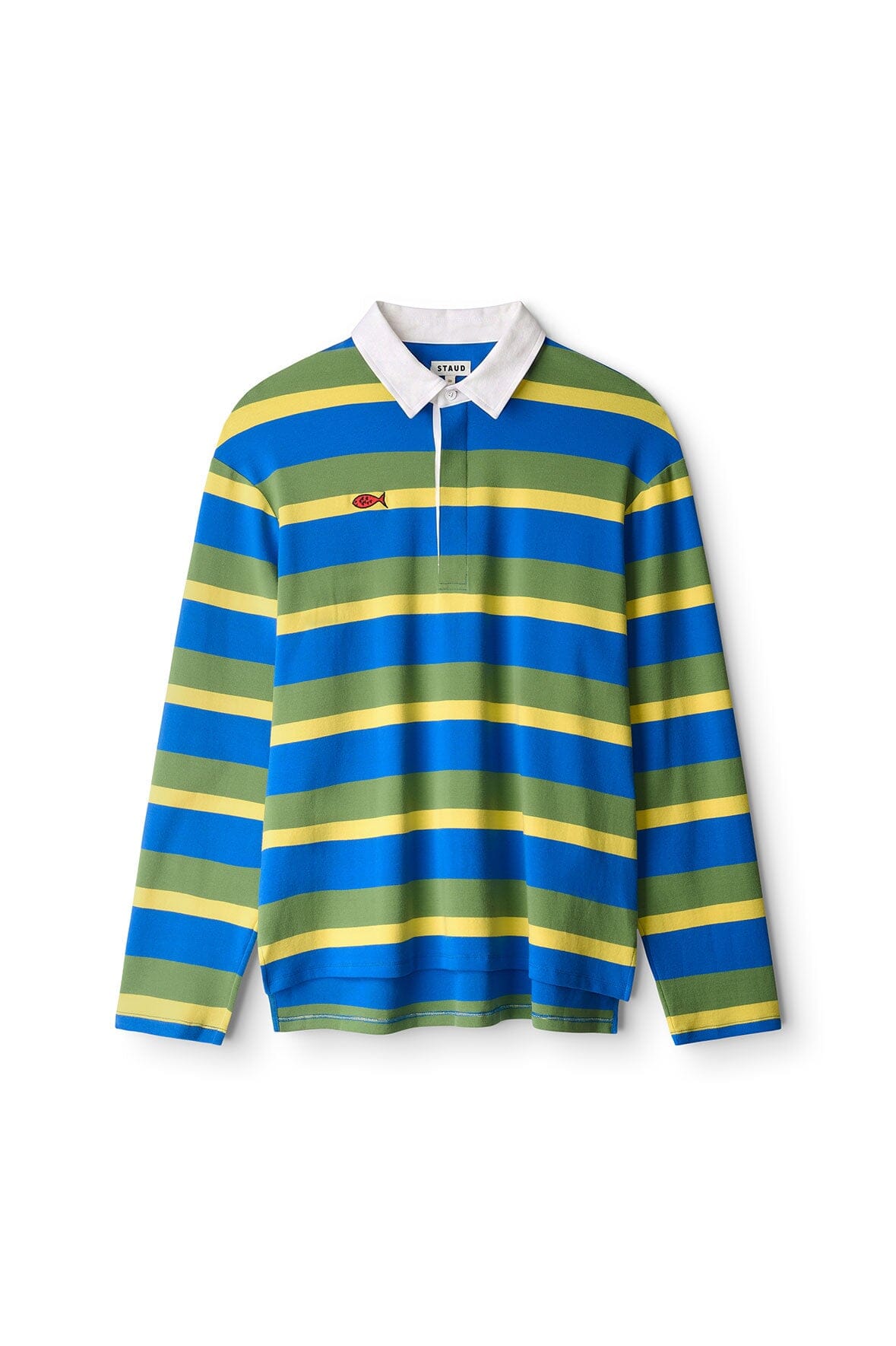 STAUD | Gavin Shirt Costa Stripe