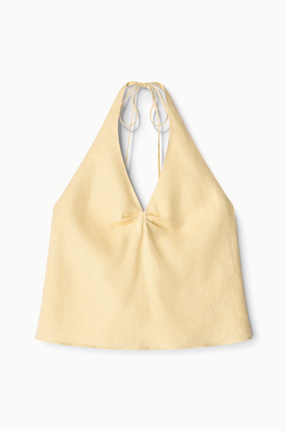 STAUD | Corso Linen Top Butter