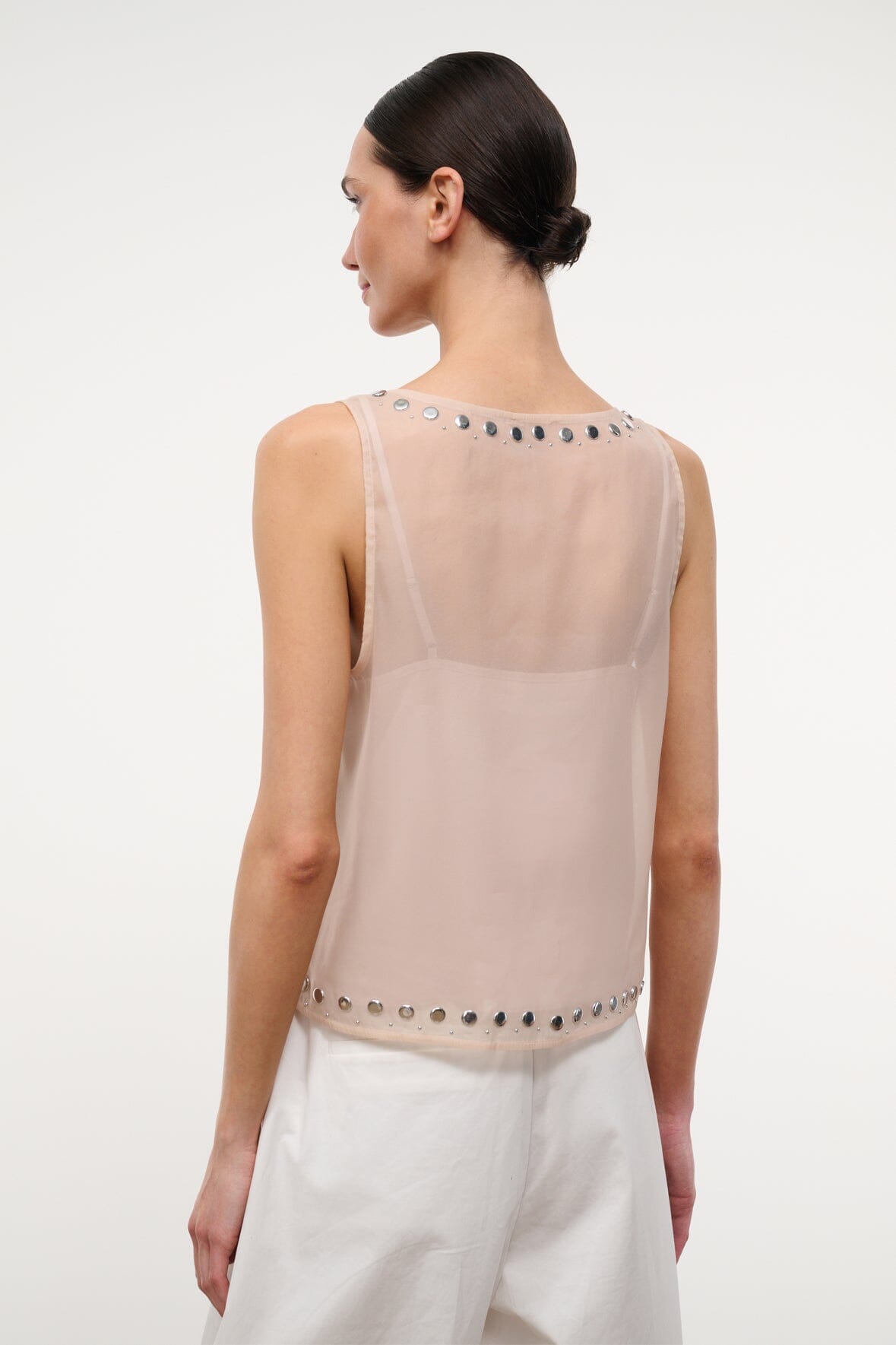 STAUD | Cara Top Flax Studs