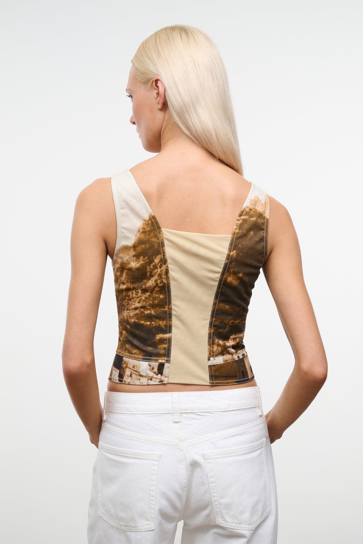 STAUD | Vittoria Top Cliffside