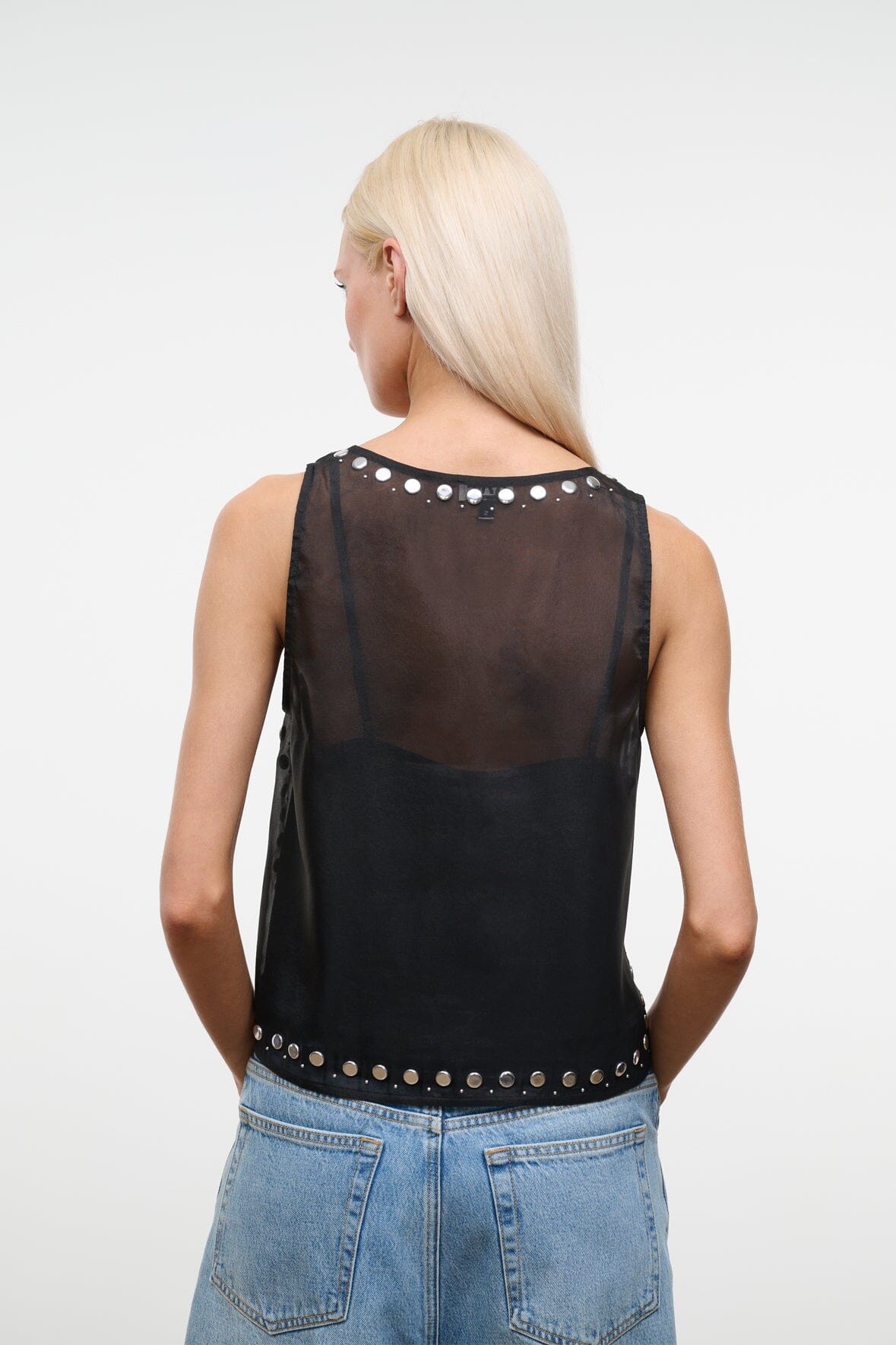 STAUD | Cara Top Black Studs