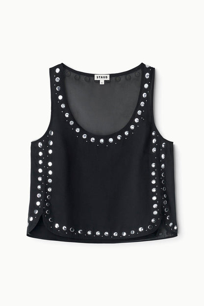 STAUD | Cara Top Black Studs