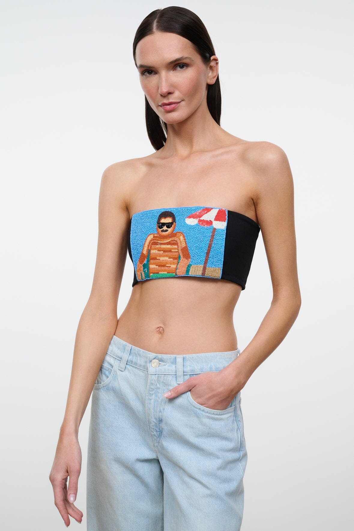 STAUD | Tommy Tube Top Sundaze