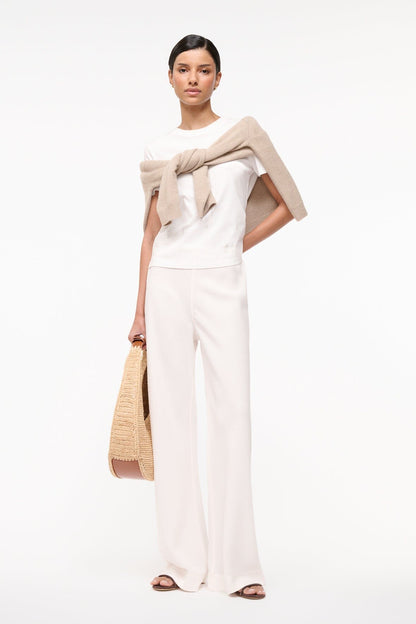 STAUD | Stroll Pant Ivory