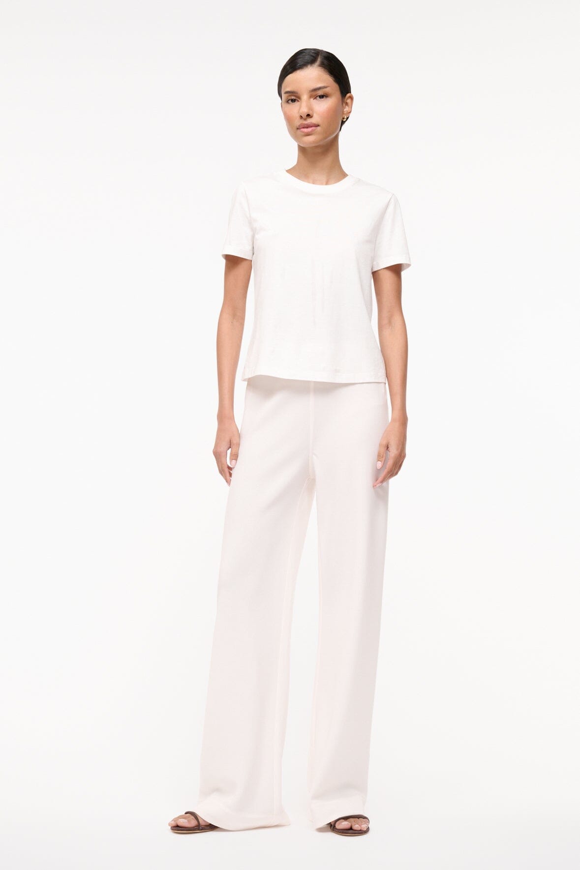 STAUD | Stroll Pant Ivory