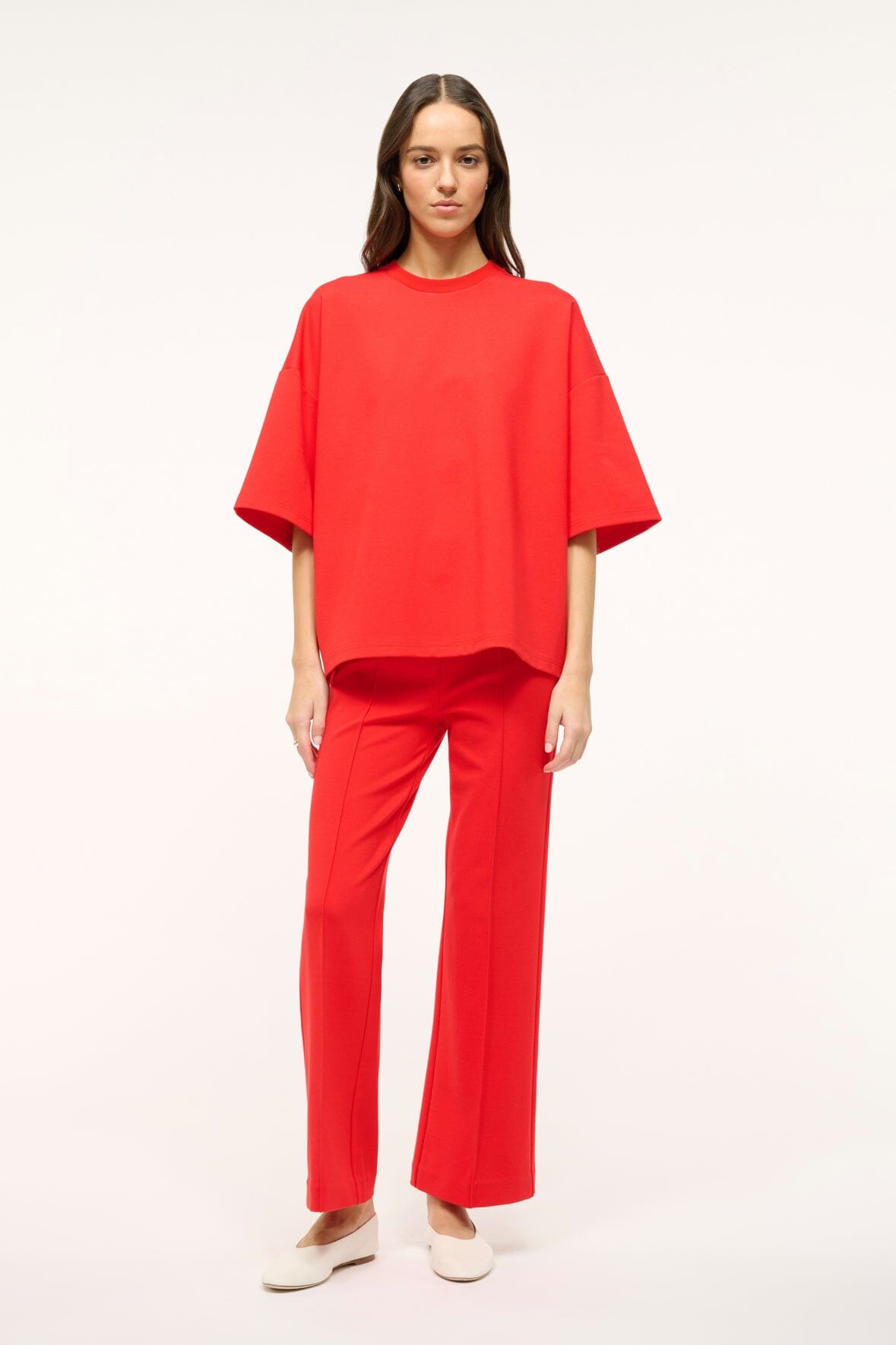 STAUD | Knack Pant Red Rose